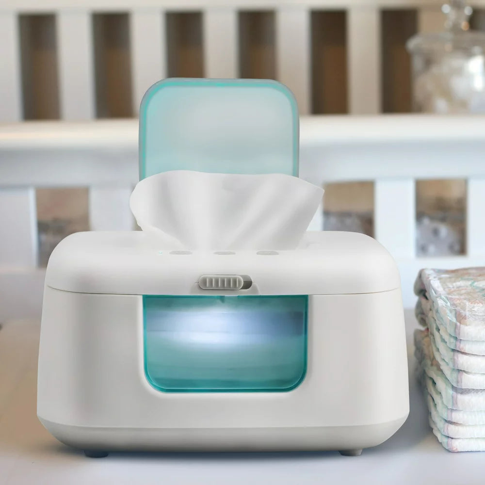 Baby Wipe Warmer & Dispenser with LED Light