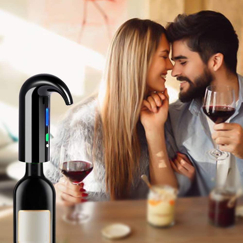 Electric Wine Aerator and Wine Dispenser 